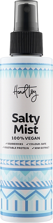 Спрей с соленой водой для укладки волос - Headtoy Salty Mist — фото N1