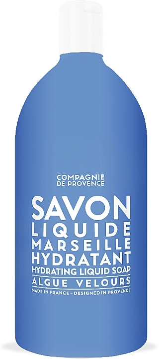 Зволожувальне рідке мило - Compagnie De Provence Algue Velours Hydrating Liquid Soap Refill — фото N1