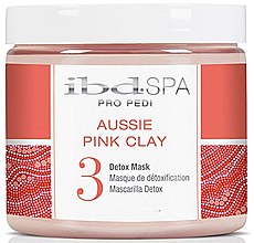 Парфумерія, косметика Маска для рук і ніг з рожевою глиною - IBD Aussie Pink Clay Detox Mask