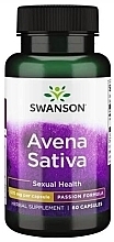 Пищевая добавка "Зеленые верхушки овса", 575 мг - Swanson Avena Sativa 575 mg — фото N1