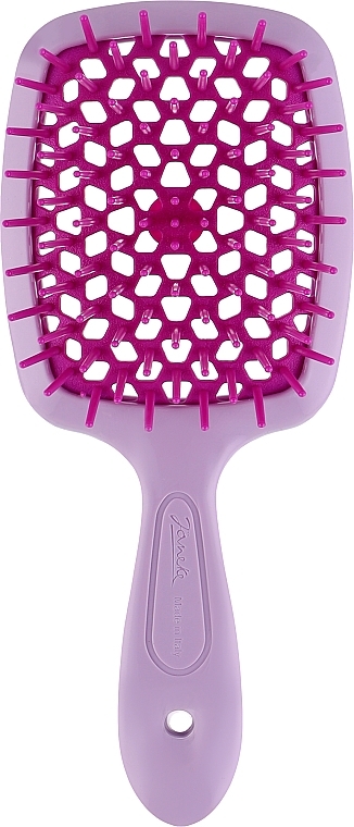 Расческа для волос 86SP234 LIF, фуксия с розовым - Janeke Small Superbrush  — фото N1