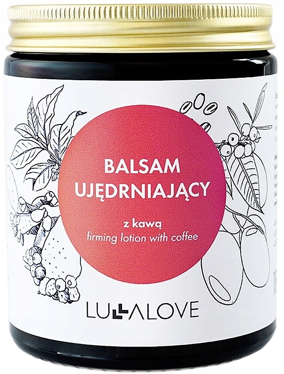 Зміцнювальний бальзам для тіла з кавою - LullaLove Firming Body Balm With Coffee — фото N1