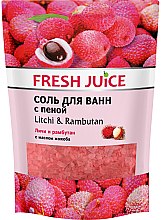 Духи, Парфюмерия, косметика УЦЕНКА Соль для ванны дой-пак - Fresh Juice Litchi & Rambutan *