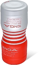 Двосторонній мастурбатор, червоний - Tenga Dual Feel Cup Medium — фото N2
