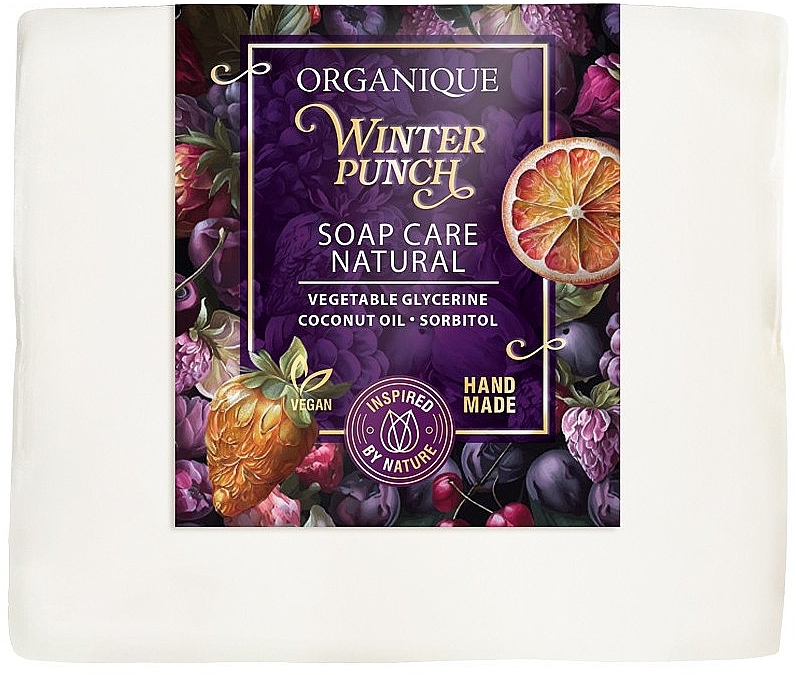 Натуральное мыло "Зимний пунш" - Organique Winter Punch Soap Care Natural — фото N1