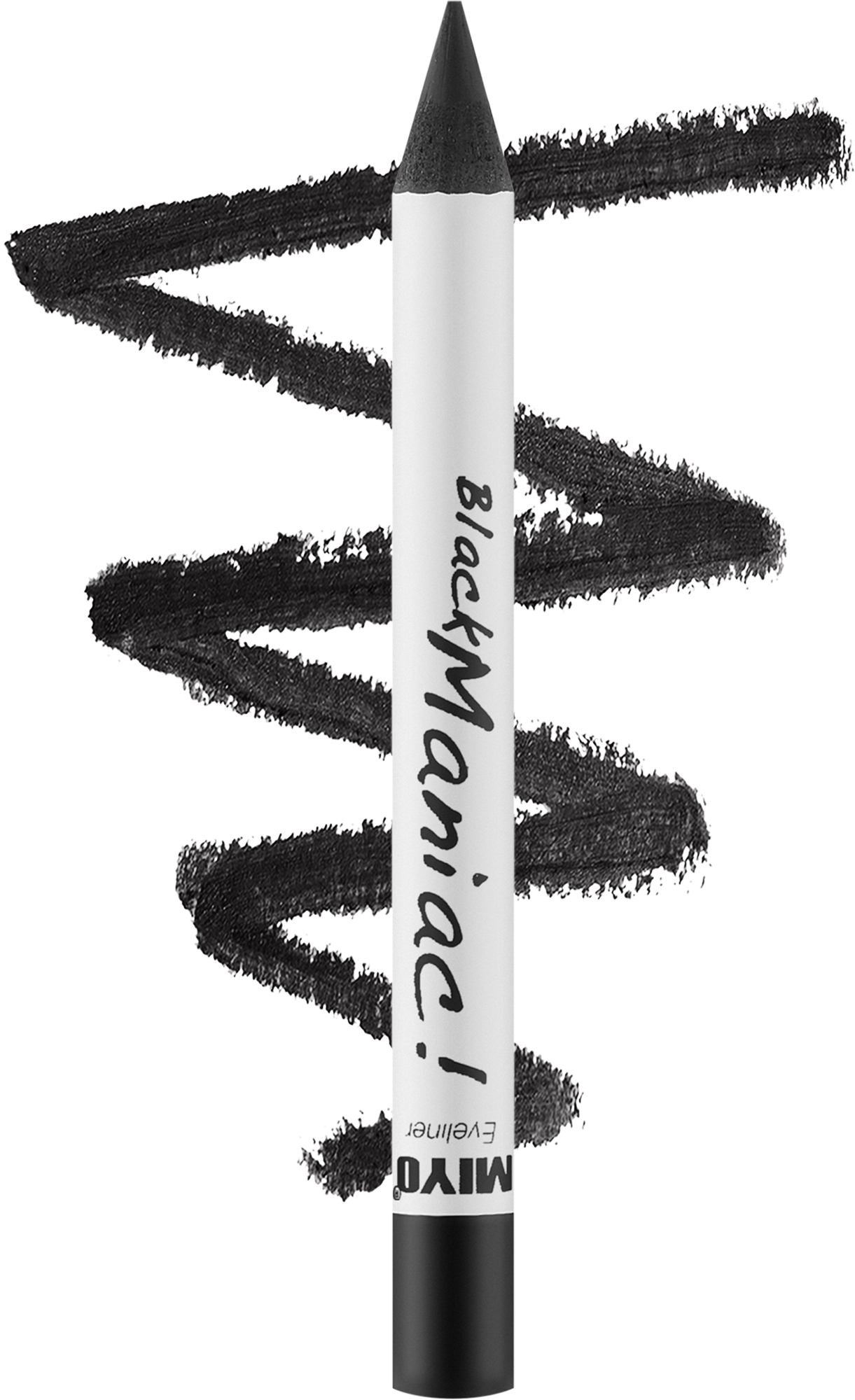 Олівець для очей - Miyo Eyeliner Black Maniac  — фото Black