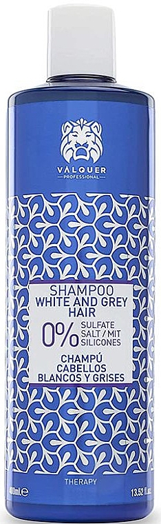 Шампунь для седых и обесцвеченных волос - Valquer White And Grey Hair — фото N2