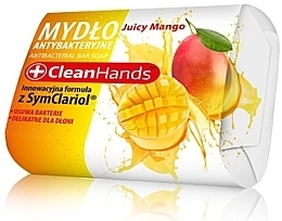 Антибактериальное мыло для рук "Манго" - Clean Hands Antibacterial Bar Soap — фото N1