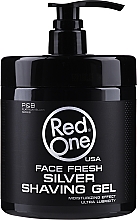 Духи, Парфюмерия, косметика Гель для бритья - Red One Face Fresh Shaving Gel Silver