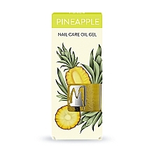 Олія-гель для догляду за нігтями "Ананас" - Moyra Nail Care Oil Gel Pineapple — фото N1