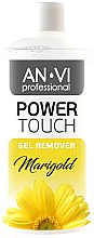 Средство для снятия гель-лака "Календула" - AN-VI Professional Power Touch Gel Remover Marigold — фото N2