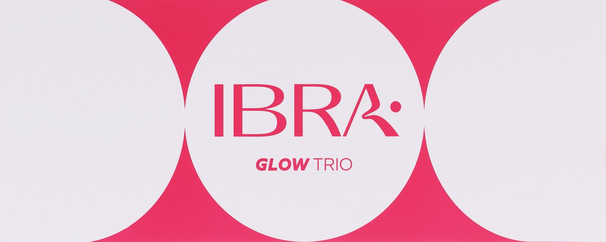 Палетка хайлайтеров - Ibra Glow Trio — фото 6.9g