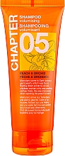 Шампунь для додання об'єму зі смаком персика і ароматом орхідеї - Mades Cosmetics Chapter Shampoo Volumising Peach & Orhid — фото N1