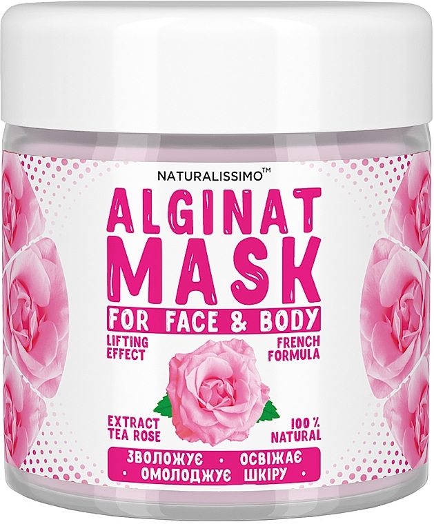 Альгинатная маска с розой - Naturalissimo Tea Rose Alginat Mask — фото N1