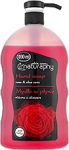 Жидкое мыло для рук "Роза" - Naturaphy Hand Soap — фото N1