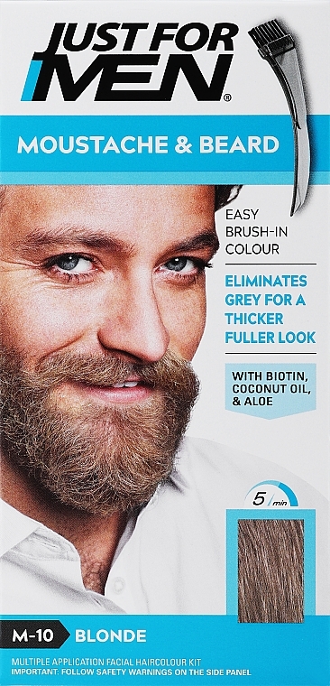 Гель-краска для бороды и усов - Just For Men Moustache & Beard
