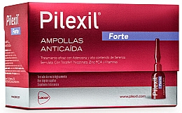 Ампулы против выпадения волос - Lacer Pilexil Forte Anti-Hair Loss Ampoules — фото N1