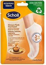 Увлажняющая маска для ног с медом манука - Scholl Expert Care PediMask Foot Mask With Manuka Honey — фото N1