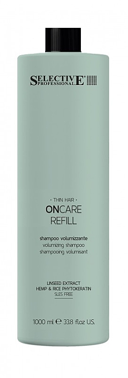 Шампунь для тонких или истонченных волос - Selective Professional Oncare Refill Shampoo — фото N2