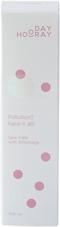 Маска для лица против загрязнений - Day Hooray Face Mask With Enthomega — фото N3