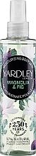 Духи, Парфюмерия, косметика Yardley Magnolia & Fig - Спрей для тела