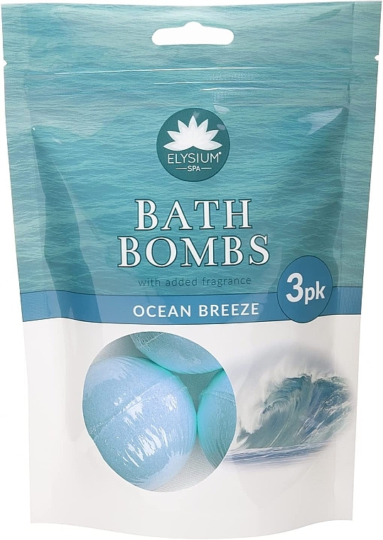 Бомбочки для ванны "Океанский бриз" - Elysium Spa Bath Bombs Ocean Breeze — фото N1