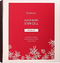 Духи, Парфюмерия, косметика Набор - Deoproce Super Berry Stem Cell Special Set (f/lot/130ml + f/ess/130ml + f/cr/50ml + eyecr/10mlx2)