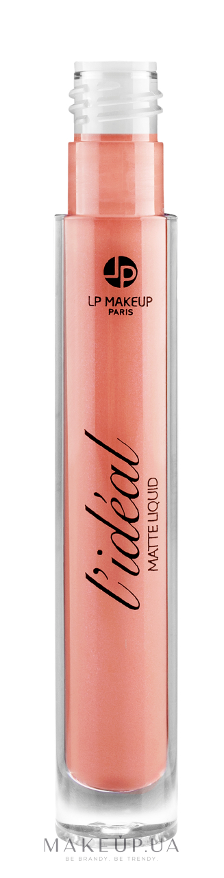 Жидкая матовая помада для губ - LP Makeup L’ideal Matte Liquide Lipstick — фото Beige Glam
