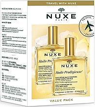 Парфумерія, косметика Набір - Nuxe Travel With Nuxe Value Pack Set (oil/100ml)