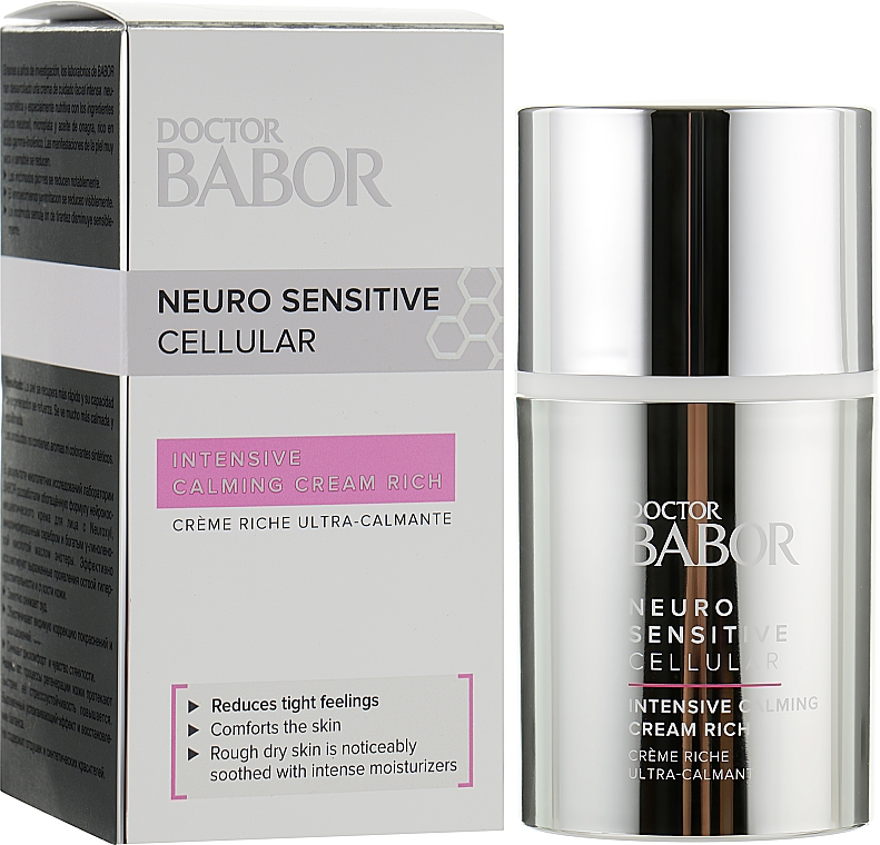 Успокаивающий крем для лица - Babor Doctor Neuro Sensitive Cellular Intesive Calming Cream Rich — фото N2