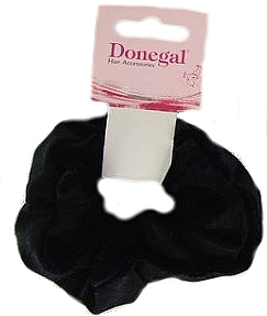 Резинка для волосся, FA-5617, чорна - Donegal — фото N1