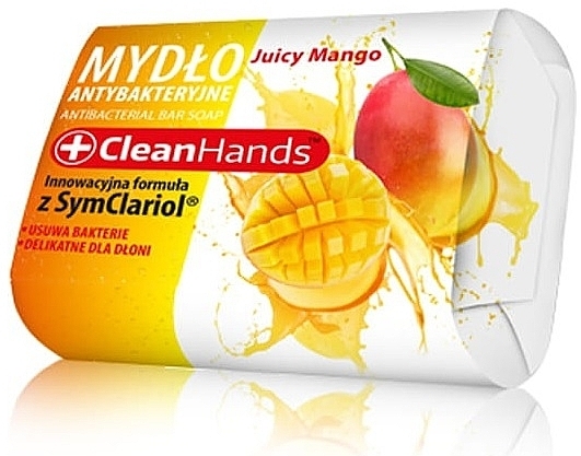 Антибактеріальне мило для рук "Манго" - Clean Hands Antibacterial Bar Soap — фото N1