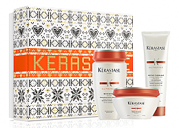 Парфумерія, косметика Набір - Kerastase Nutritive Christmas Set 2020 (sham/250ml + therm/200ml + mask/150ml)