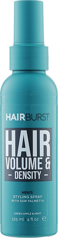 Спрей для укладання волосся для чоловіків - Hairburst Men's Volume & Density Styling Spray — фото N1