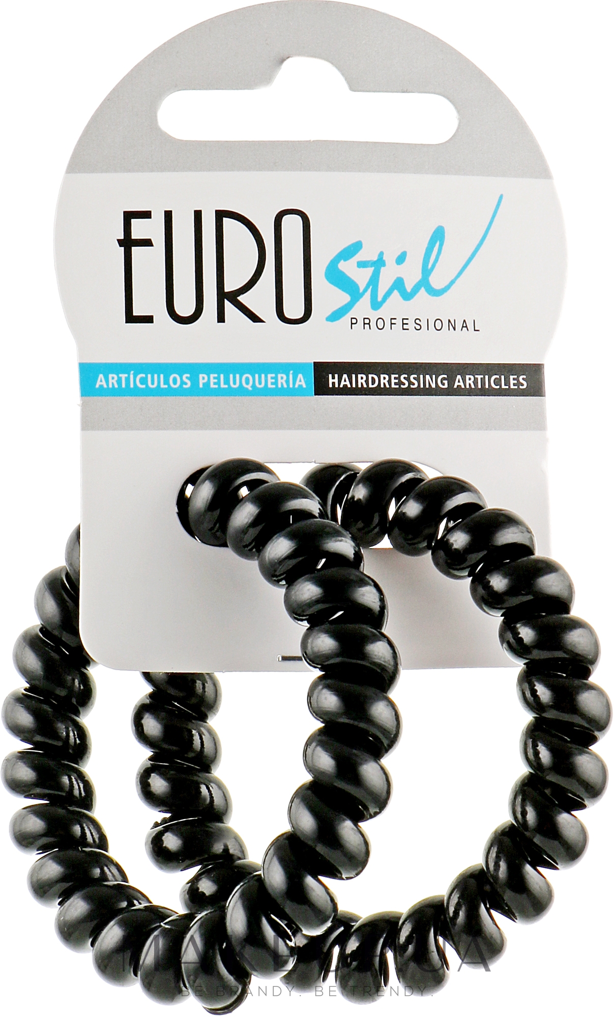 Резинки для волосся, 2 шт., 04840/50 - Eurostil — фото 2шт