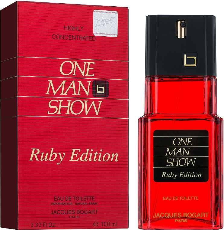 Bogart One Man Show Ruby Edition - Туалетна вода — фото N2