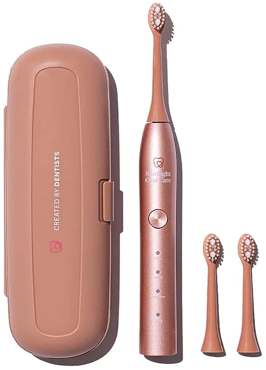 Электрическая зубная щетка, розовая - Spotlight Oral Care Sonic Toothbrush Rose Gold — фото N2