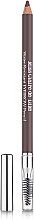 Водостойкий карандаш для бровей с щеточкой - Miss Claire de Luxe Water-Resistant Eyebrow Pencil — фото N3