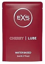 Лубрикант "Вишня" - EXS Cherry Lubricant Gel Water Based (саше) — фото N1