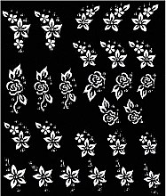 Духи, Парфюмерия, косметика Наклейки для дизайна ногтей - Peggy Sage Decorative Nail Stickers White Line