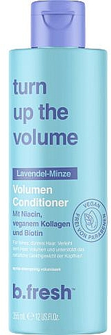 Кондиціонер для волосся - B.fresh Turn Up The Volume  Conditioner — фото N1