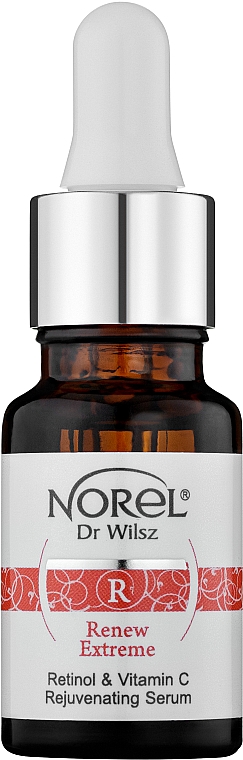 Відновлююча сиворотка з ретинолом і вітаміном С - Norel Renew Extrem Retinol&Vitamin C Serum Rejuvenating — фото N1