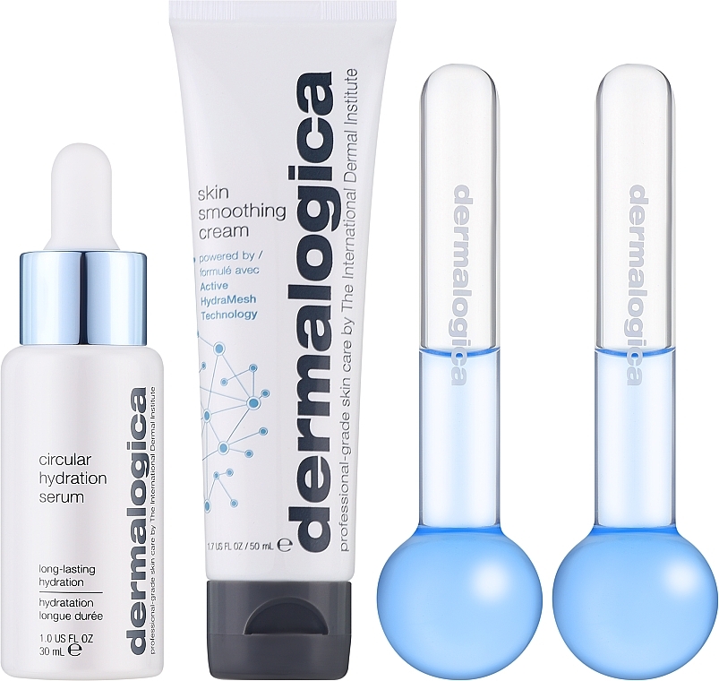 Набір - Dermalogica Supple Skin Kit (f/ser/30ml + f/cr/50ml + massager) — фото N2