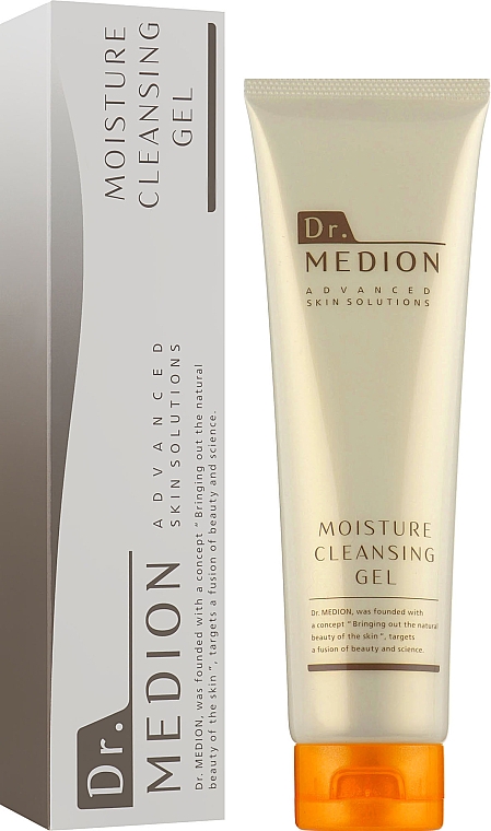 Гель для обличчя з колоїдним сріблом і платиною - Dr. Medion Moisture Cleansing Gel — фото N2