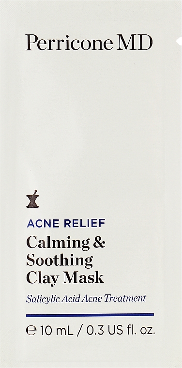 Маска для лица с глиной - Perricone MD Acne Relief Calming & Soothing Clay Mask — фото N1