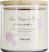 Ароматическая соевая свеча "New Year`S Eve Fireworks" - Nacomi Fragrances — фото N1