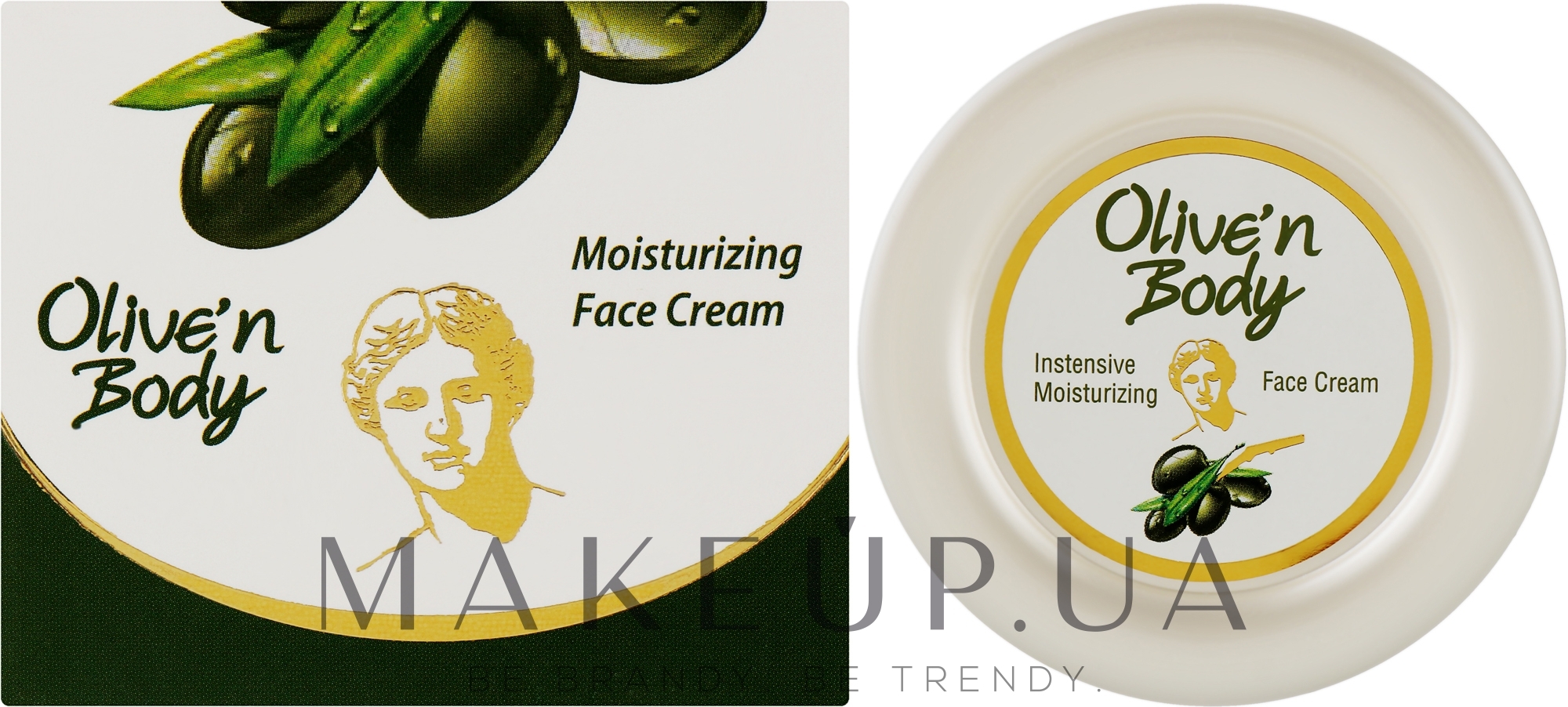 Крем о оливковою олією для обличчя Olive`n Body - Sera Cosmetics Olive’n Body Face Cream — фото 100ml