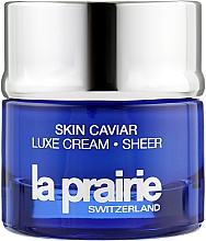 Легкий укрепляющий и подтягивающий крем - La Prairie Skin Caviar Luxe Cream Sheer — фото N1