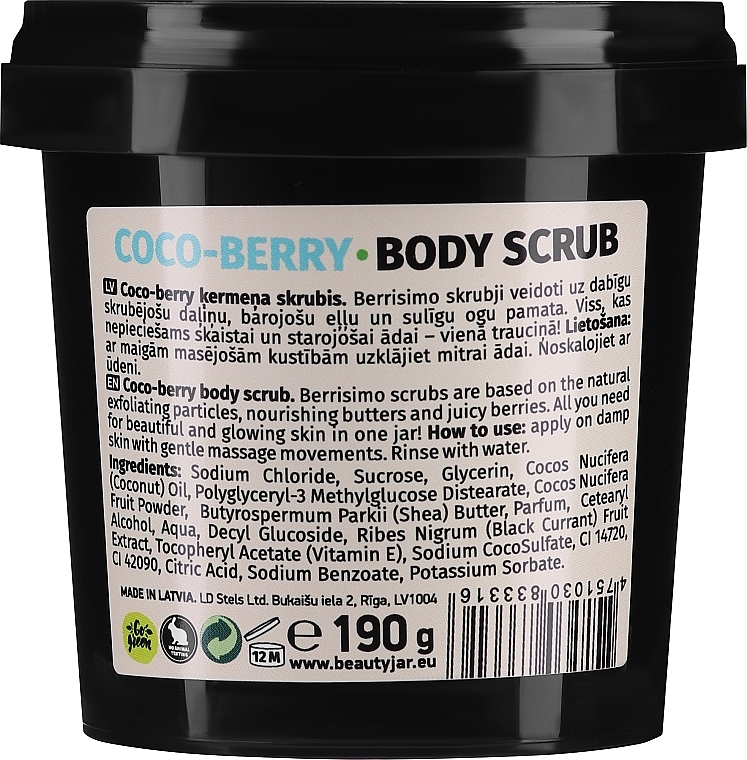 Скраб для тела - Beauty Jar Berrisimo Coco-Berry Body Scrub — фото N4