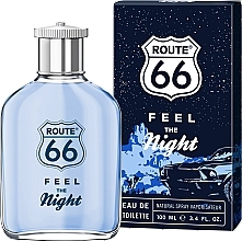 Духи, Парфюмерия, косметика Route 66 Feel The Night - Туалетная вода